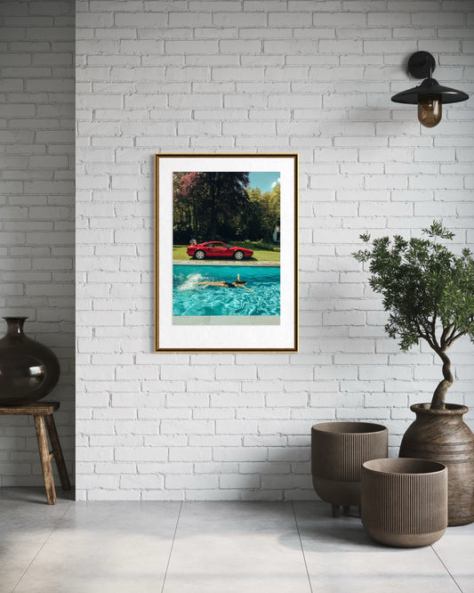 Pool Party I — Unframed Fine Art Print