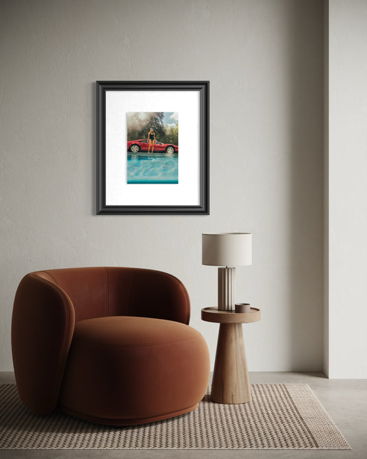 Pool Party II — Unframed Fine Art Print