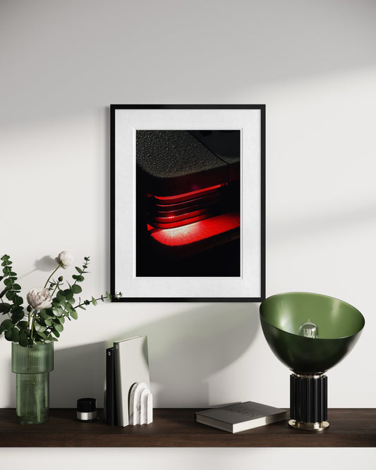 Redlight Redhead — Unframed Fine Art Print