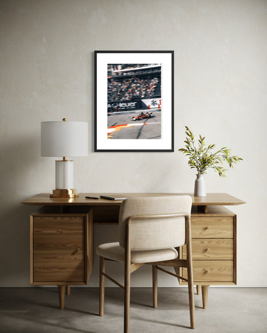 Niki Lauda’s 1974 Ferrari 312 B3 - Monaco - Unframed Fine Art Print