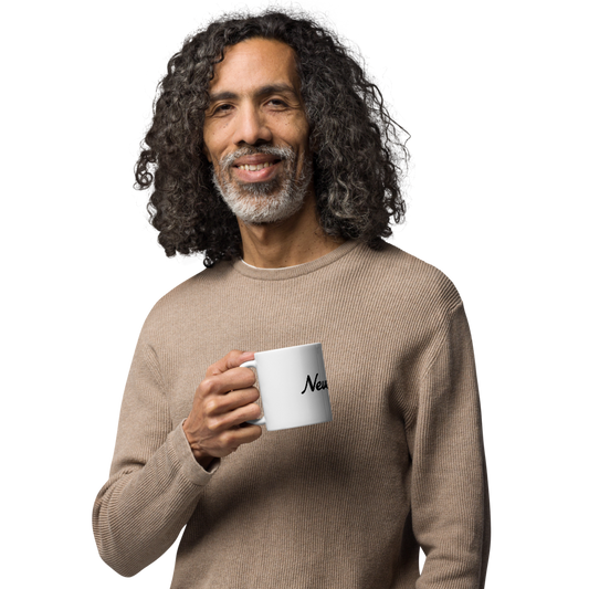 "Never Lift" - White Mug