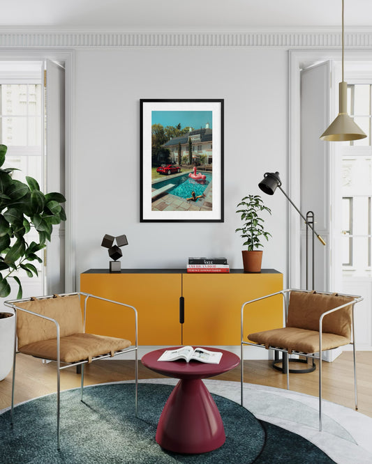 Pool Party III — Unframed Fine Art Print