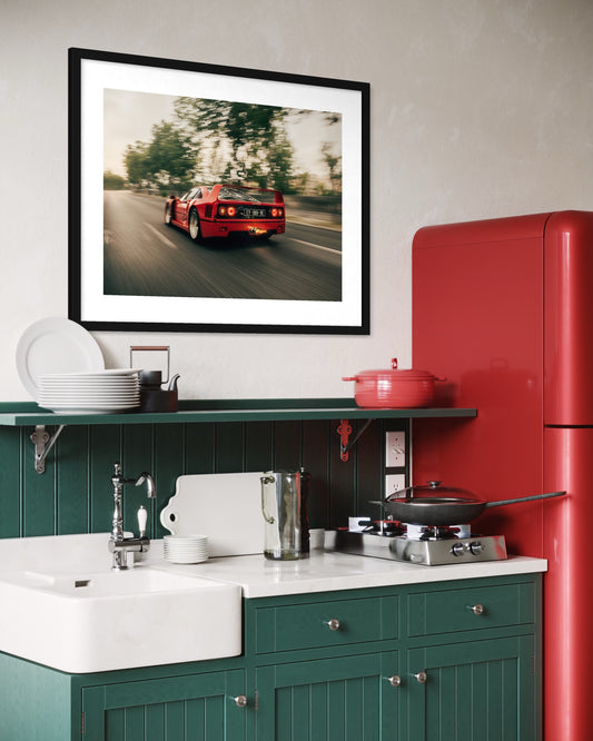 Spitting Truth — Unframed Fine Art Print