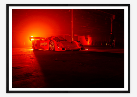 ORANGE PORSCHES DRIVE FASTER