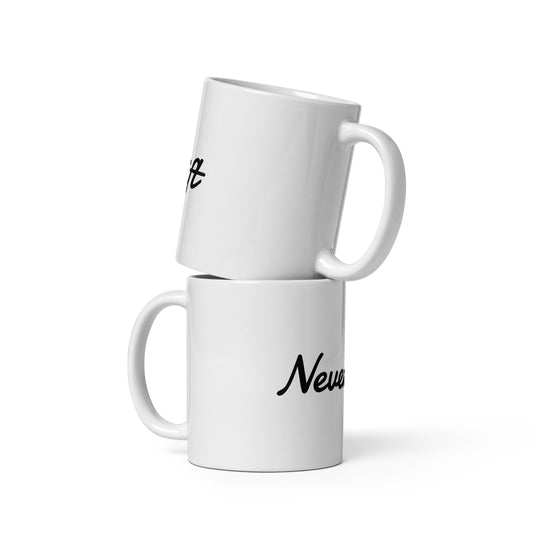 "Never Lift" - White Mug